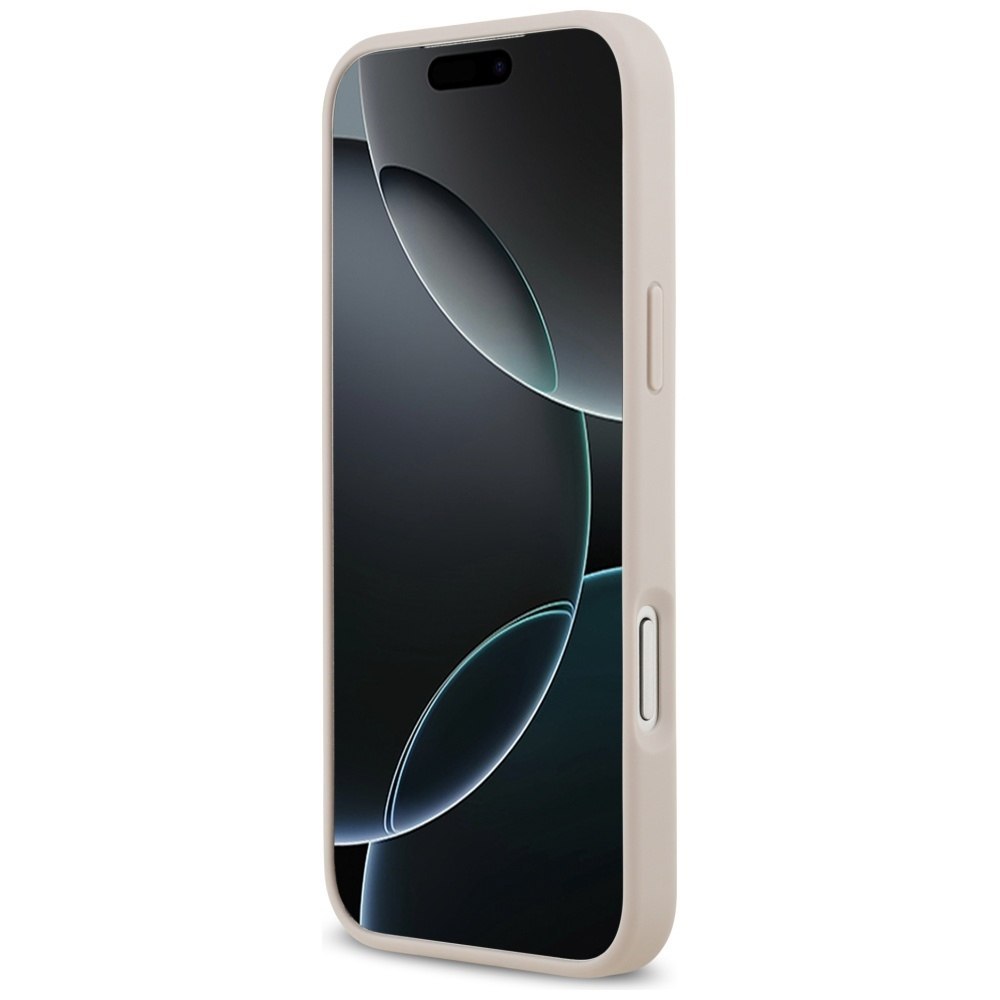 Etui Guess 4G Double Card Triangle do iPhone 17 Pro Max różowy